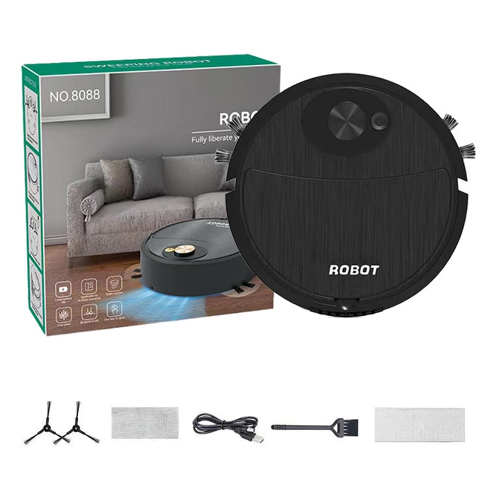 Robot Aspiradora Inteligente 3 en 1 Limpieza Hogar